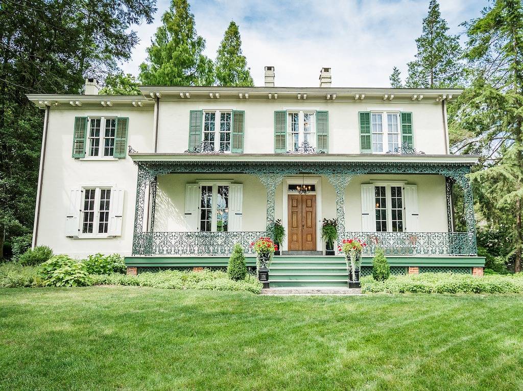 Historisches Herrenhaus von Ironmaster im Herzen von Lancaster County, Pa in Lancaster County