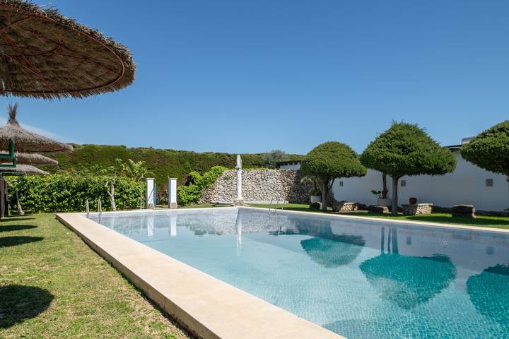 Ferienhaus 'De Campo' mit Gemeinschaftspool, Wlan und Klimaanlage in Playa El Palmar, Vejer de la Frontera