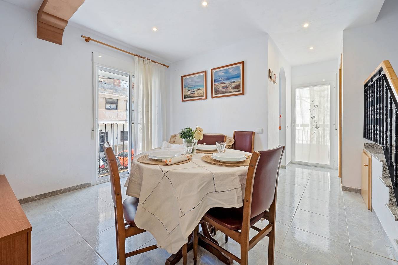 Ganze Wohnung, Ferienwohnung 'Estela' mit Privatterrasse, Wlan, Balkon und Klimaanlage in Terres de l'Ebre, Delta de l'Ebre