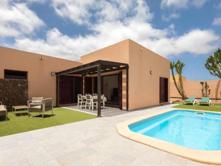 Villa per 4 persone, con giardino e terrazza in Fuerteventura