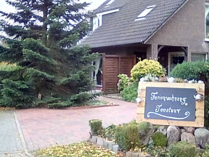 Ferienwohnung für 5 Personen, mit Terrasse und Garten in Detern