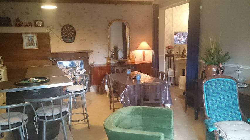 Gîte pour 5 personnes, avec jardin