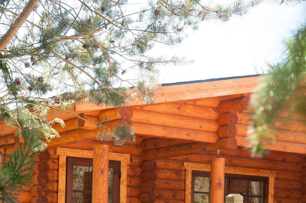 Luxury Scandinavian Log Cabin With Huge Private Hot Tub in Northumberland