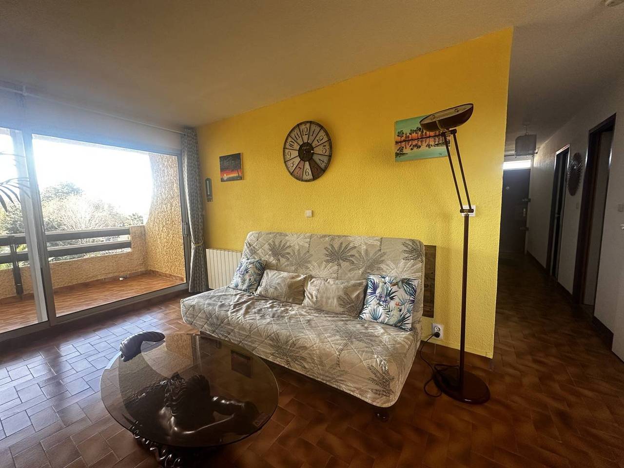 Ganze Wohnung, Gemütliche 2-Zimmer-Wohnung mit Poolnähe - 4 Schlafplätze - Parkplatz - 300 m vom Strand in La Côte Vermeille, Argelès-sur-Mer