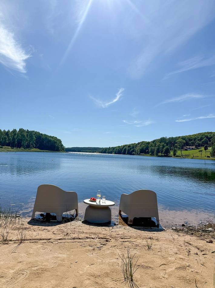 Ferienhaus für 2 Personen, mit Garten und Sauna sowie Terrasse - 1