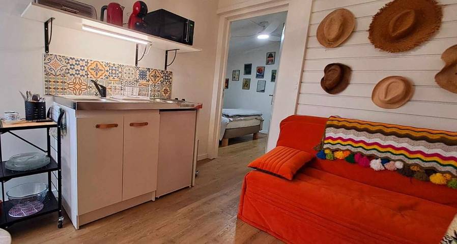 Gîte pour 2 personnes, avec terrasse et jardin à Les Trois-Bassins - 4