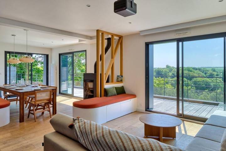 Maison d’hôte pour 10 personnes, avec jardin à Veules-les-Roses