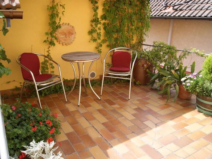 Ferienwohnung für 2 Personen, mit Garten