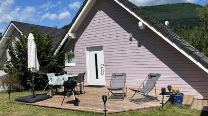 Cottage pour 2 personnes, avec jardin ainsi que terrasse et piscine à Plaine (Bas-Rhin)