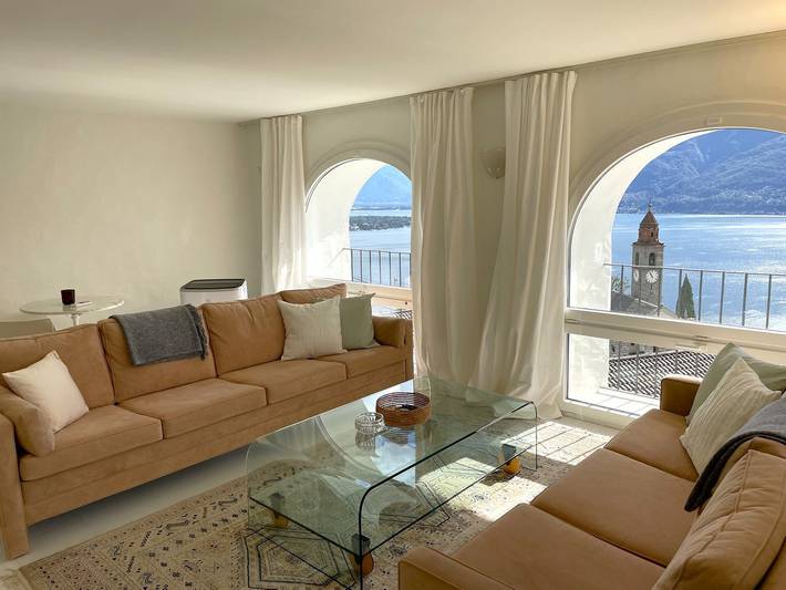 Ferienhaus für 4 Personen, mit Balkon/Terrasse und Seeblick sowie Terrasse im Tessin - 3