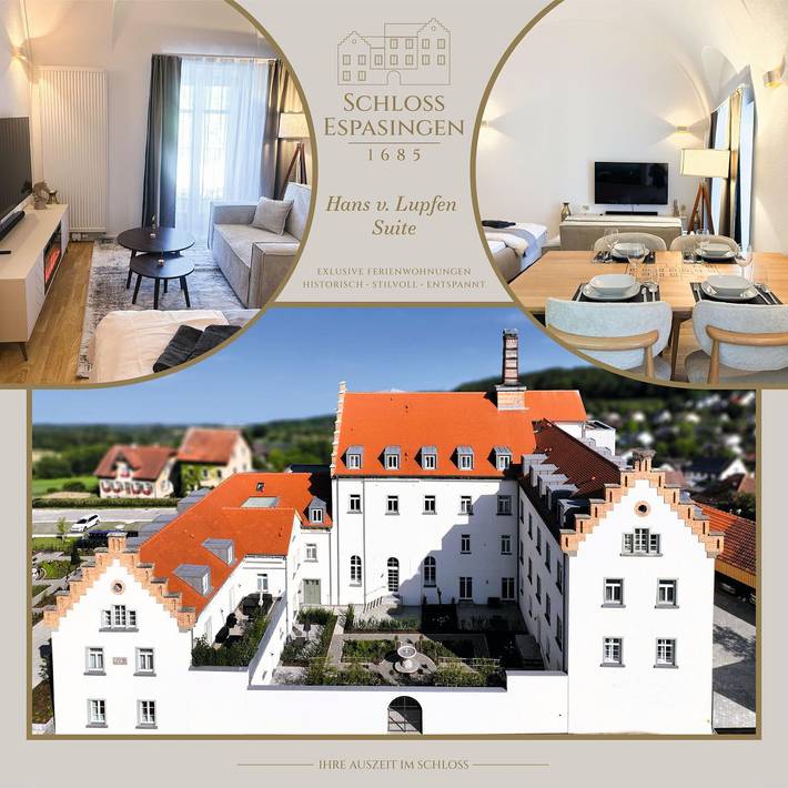 Ganze Wohnung, Schloss Espasingen am Bodensee | Suite 3 in Espasingen, Stockach