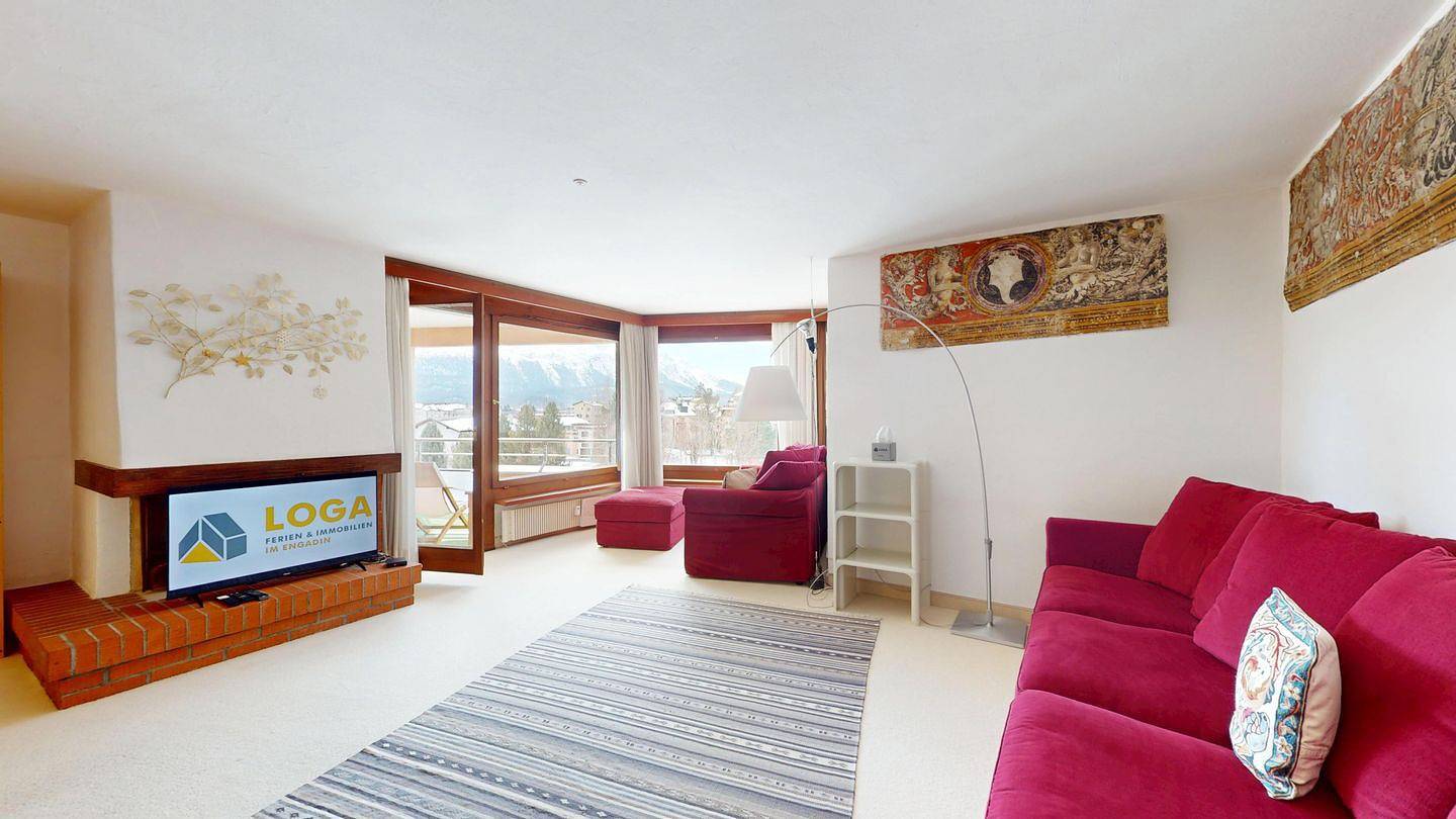 Ganze Wohnung, Abitaziun Quadratscha 22 - Samedan in Samedan, Sankt Moritz