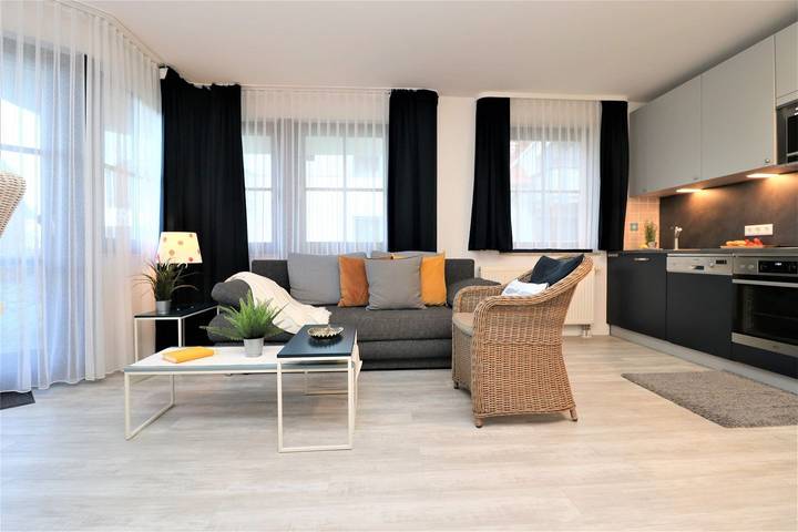 Ferienwohnung für 4 Personen, mit Terrasse, mit Haustier in Wustrow