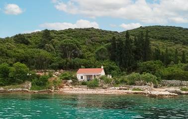 Gîte pour 4 personnes, avec terrasse, animaux acceptés en Korcula