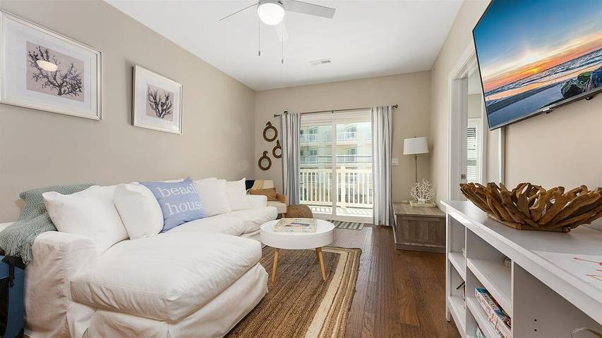 Vacation rental for 8 people, with balcony in Wildwood Crest