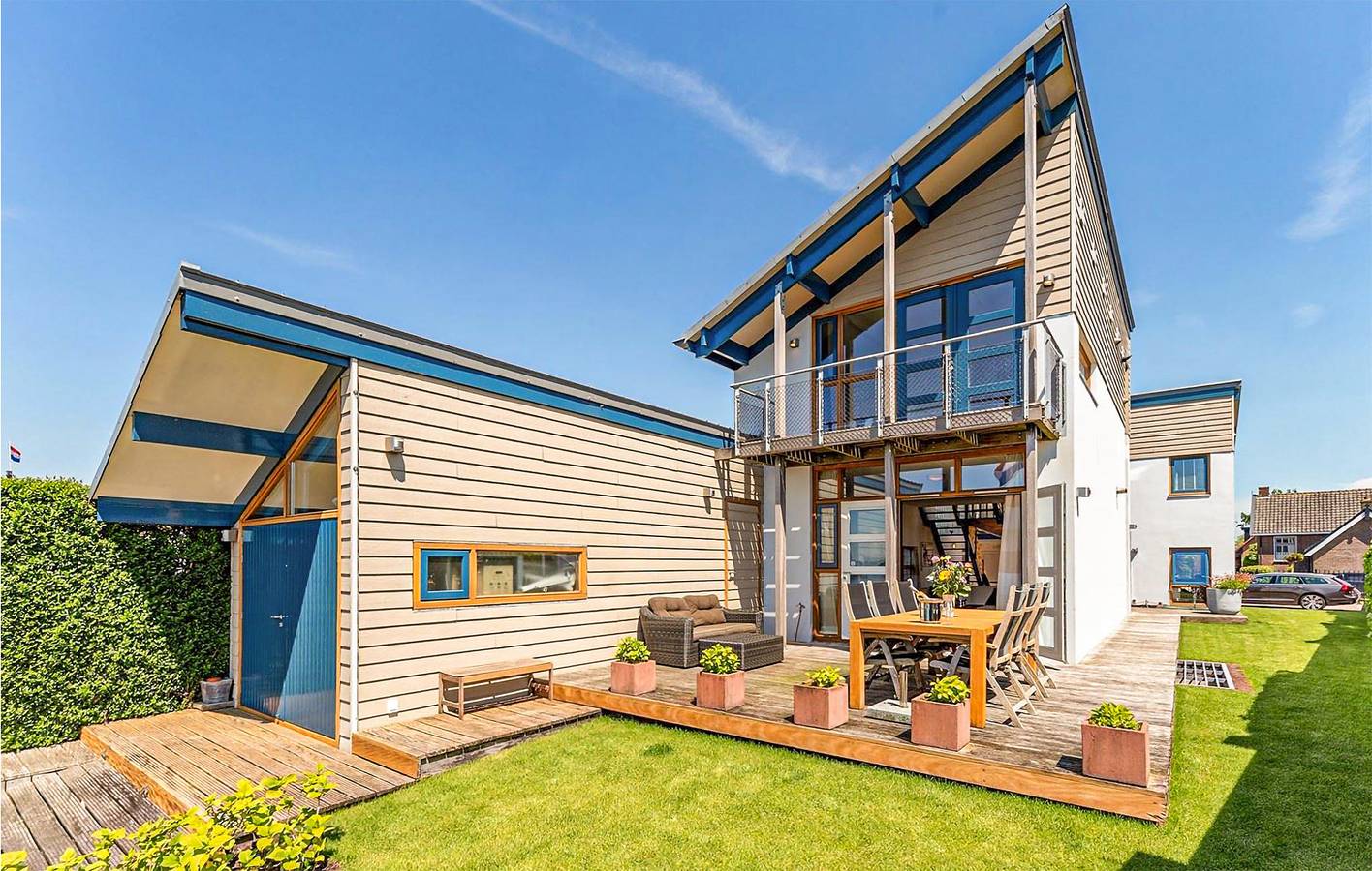 Ferienhaus für 6 Personen mit Terrasse in Groene Hart