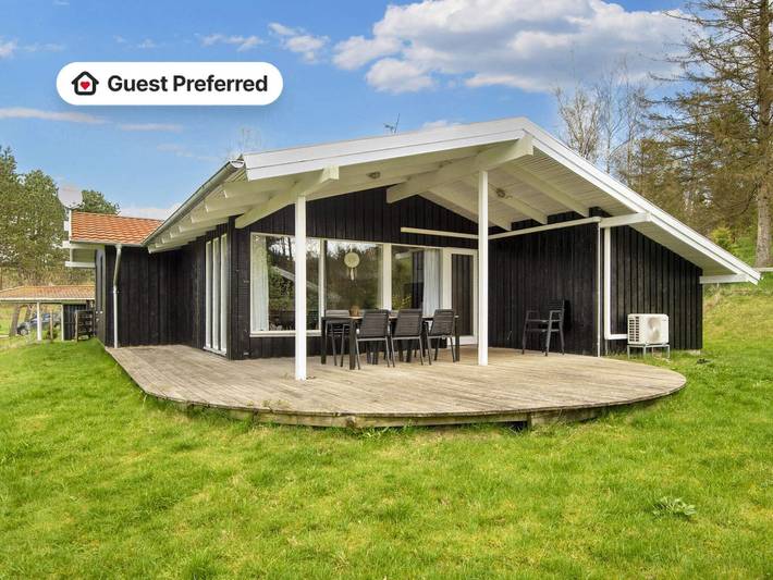 Vakantiehuis voor 8 personen, met sauna en terras, met huisdier in Ebeltoft