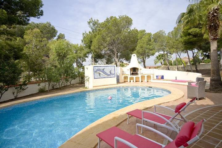 Finca für 8 Personen, mit Terrasse und Garten sowie Pool in Altea - 3
