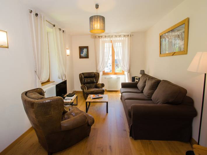 Gîte pour 6 personnes, avec balcon dans Office De Tourisme De La Vallee Blanche