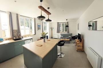 Gîte pour 3 personnes, avec terrasse à Thury-Harcourt