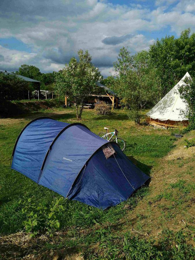 Le camping à la ferme des Rangs d'Oignons in Le Cellier, Vallée de la Loire