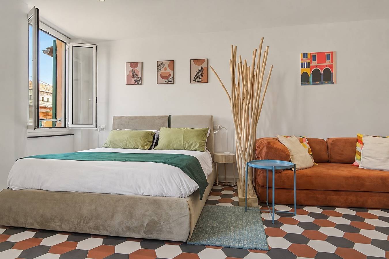Hel studio-lejlighed, Studio 'In Caruggio' with Wi-Fi and Air Conditioning in Chiavari, Riviera di Levante