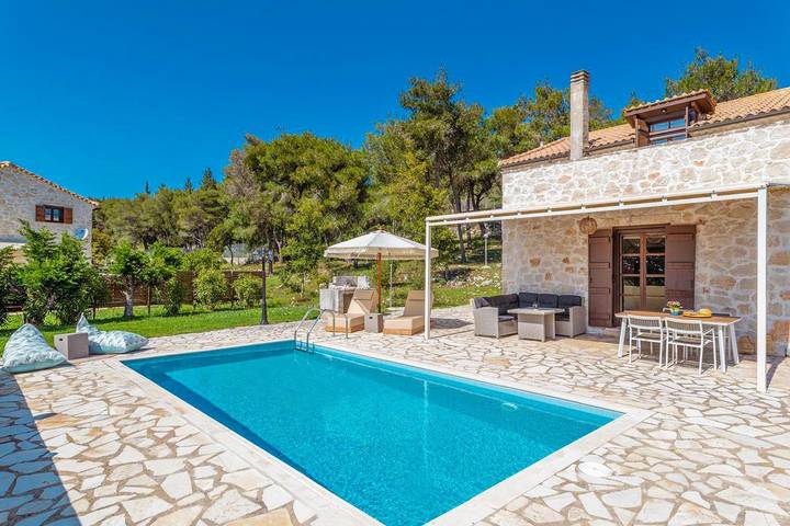 Villa für 6 Personen, mit Garten und Balkon auf Zakynthos - 2