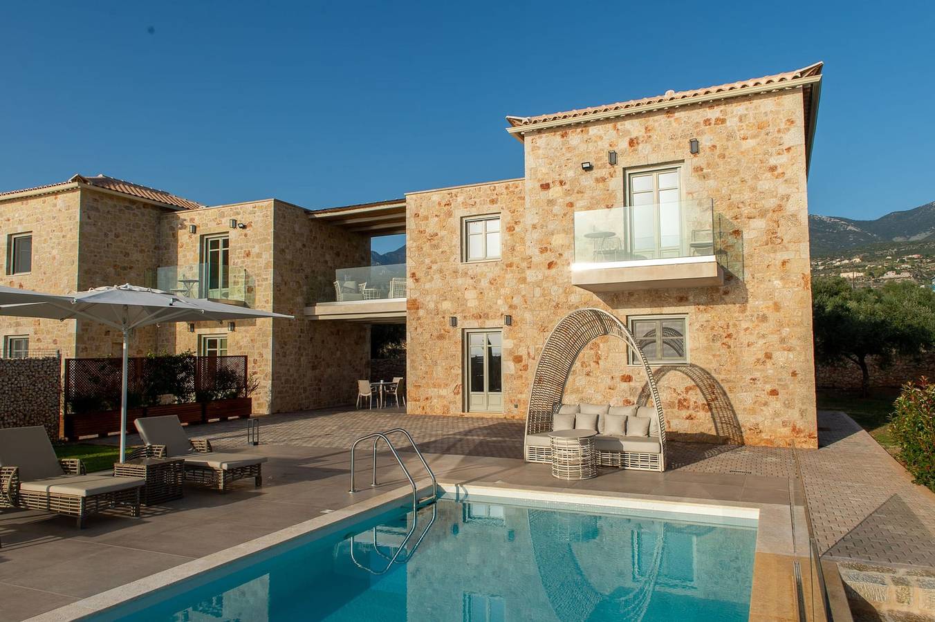 Villa Iιi with Private Pool in Stoupa, Messenien