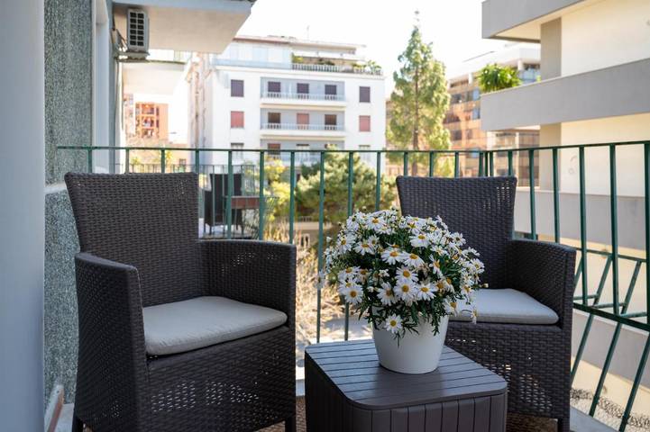 BnB für 2 Personen, mit Balkon in Palermo - 4