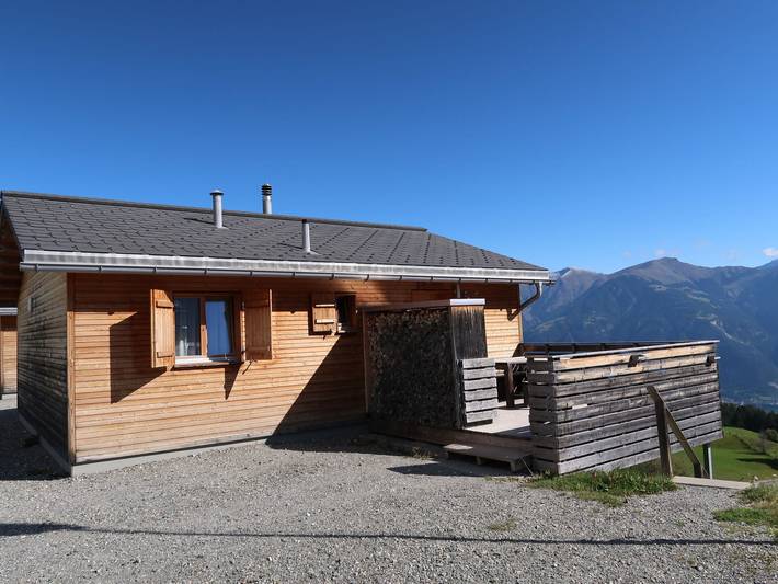 Ferienhaus für 6 Personen, mit Terrasse und Garten in Graubünden