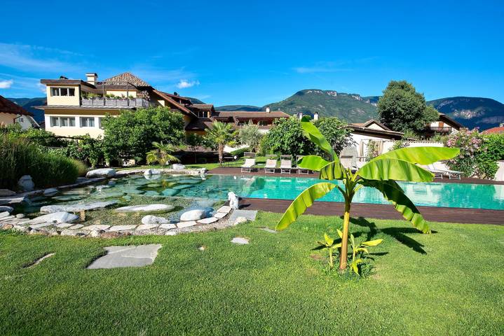 Ferienwohnung für 4 Personen, mit Garten und Kinderpool in Nals