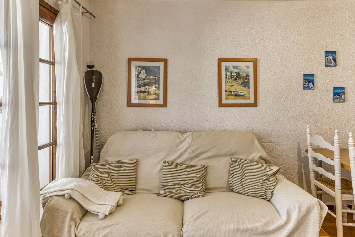 Vakantiehuis 'Amarres Con Piscina' met Uitzicht op de Bergen, Wifi en Airconditioning in L'Escala, Upper Empordà