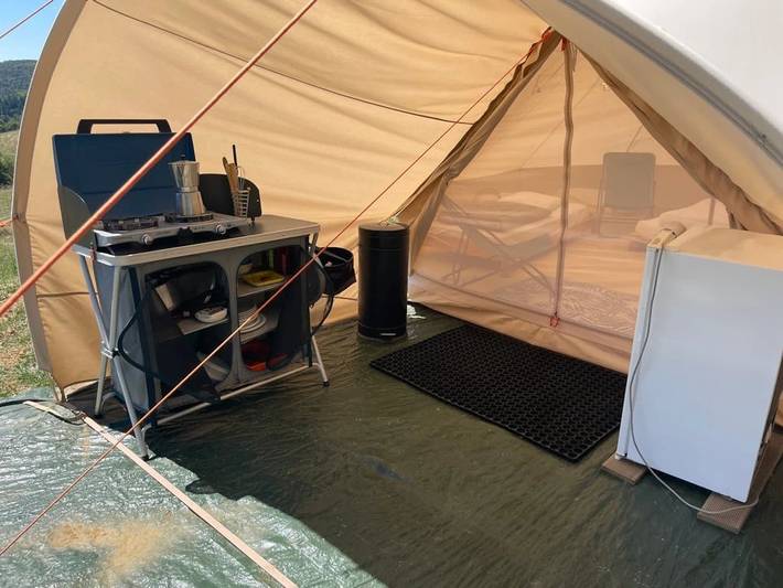 Tente pour 4 personnes en Ardèche - 4