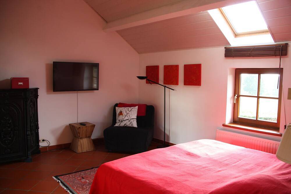 Ganze Wohnung, Ferienwohnung Vue au Jardin  überdachtem Balkon in Homburg (Bleiberg), Bleiberg