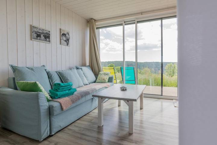 Hôtel pour 6 personnes, avec jacuzzi ainsi que jardin et sauna à Chastreix - 2