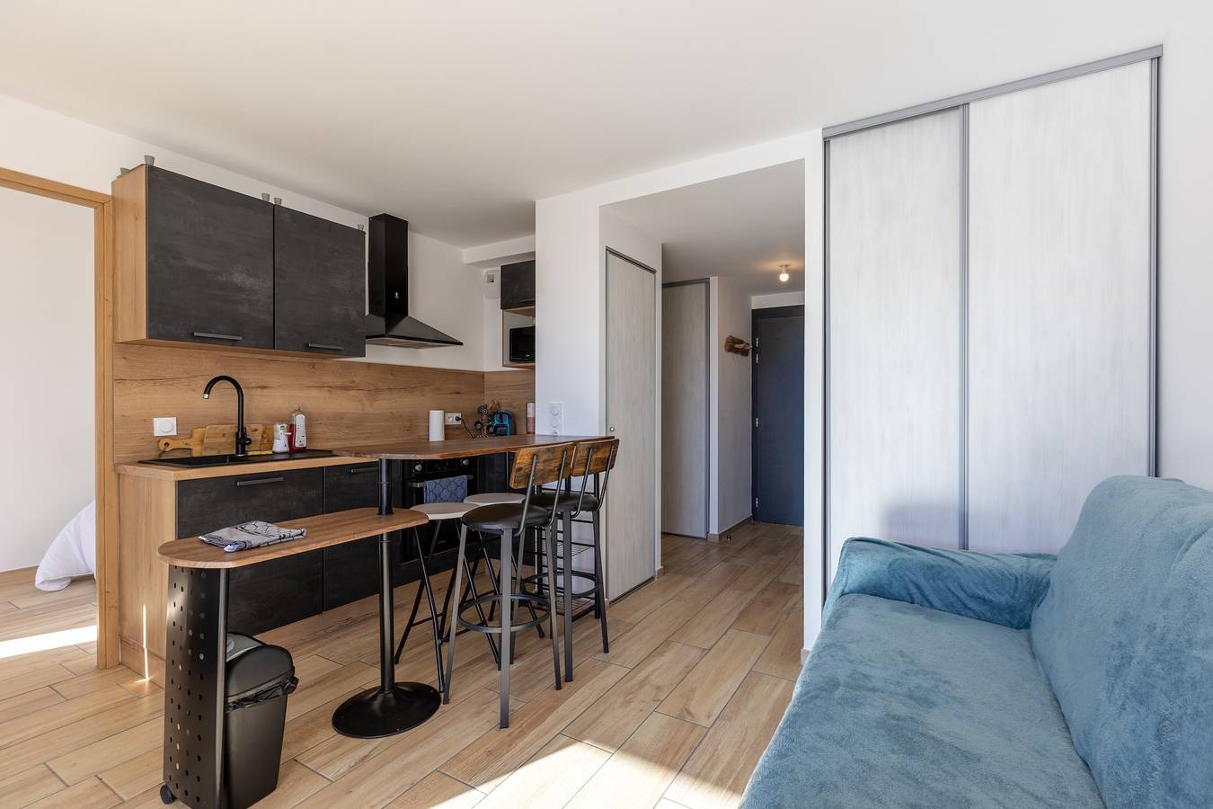 Apartamento entero, Apartamento de vacaciones para 6 personas con balcón in Formiguères, Parque Natural Regional de los Pirineos Catalanes