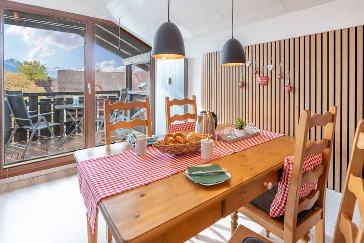 Ganze Ferienwohnung, Burg-Berg-Blick in Grünten, Burgberg im Allgäu