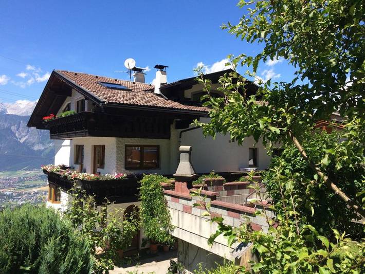 Maison d’hôte pour 2 personnes, avec Balcon et Terrasse ainsi que Jardin et Vue à Tulfes