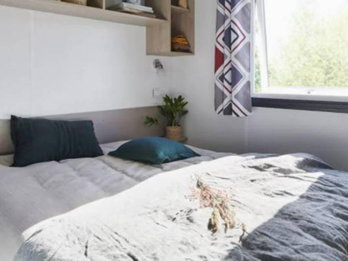 Camping Le Rivage - Mobilheim 6 personen - Komfort - 3 Zimmer in Quettehou, Cherbourg und Umgebung