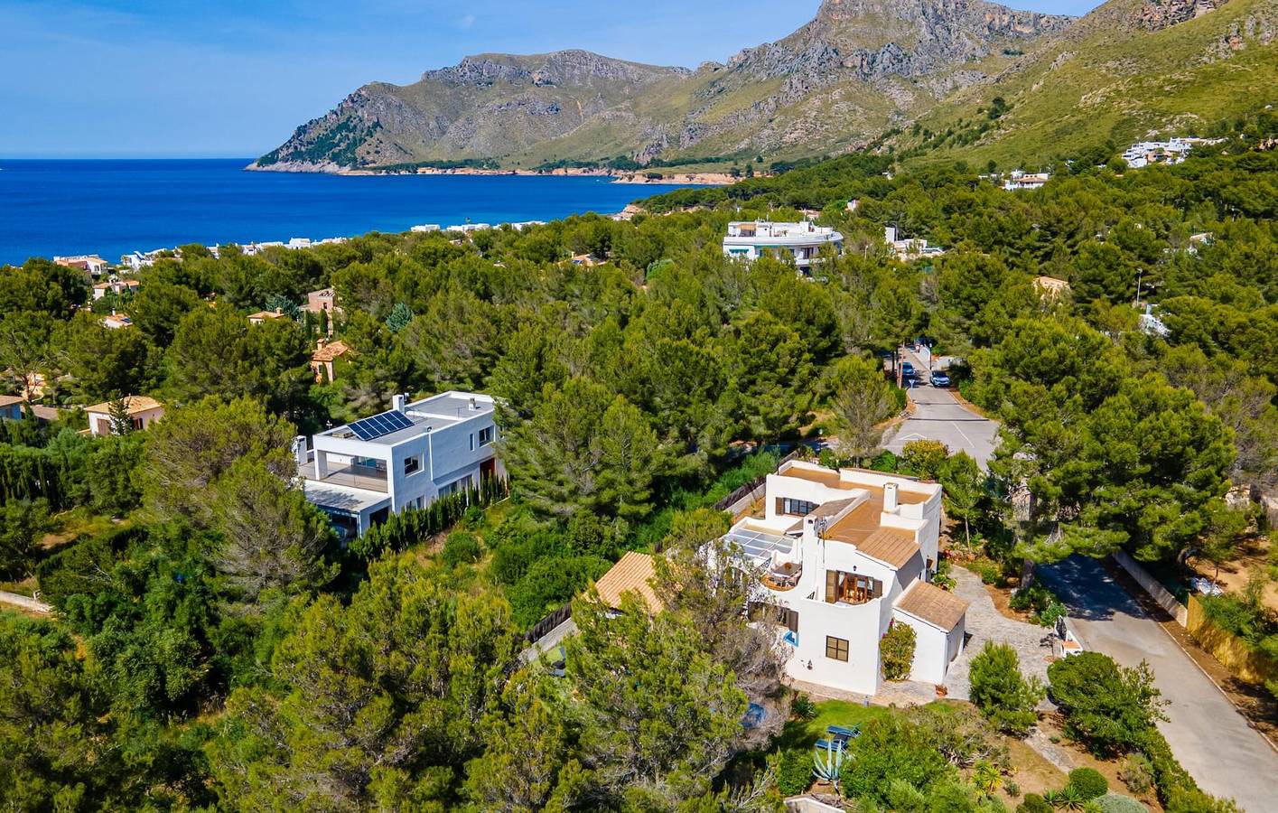 Meerblick-Paradies mit Pool, Terrasse und Grill in Betlem, Artà