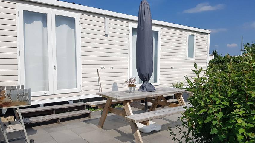 Camping für 6 Personen, mit Balkon und Seeblick, kinderfreundlich in Schleswig-Holstein - 4