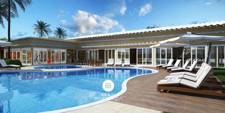 Casas e apartamentos de temporada para 7 pessoas, com jardim e balcão em Garopaba