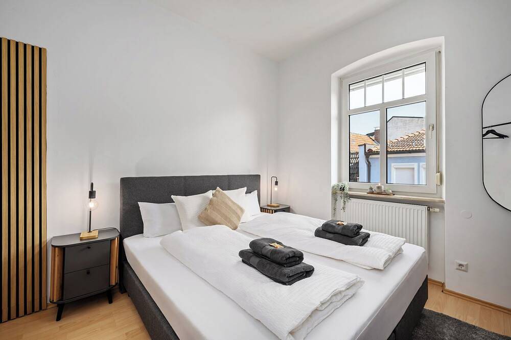 Appartement entier, Self-check-in apartment with high-speed Wifi and free parking in the city center in Bad Kissingen, Rhön-Bayern