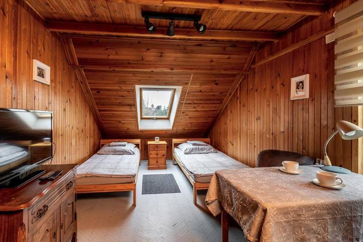 Ferienwohnung für 3 Personen, mit Garten und Ausblick