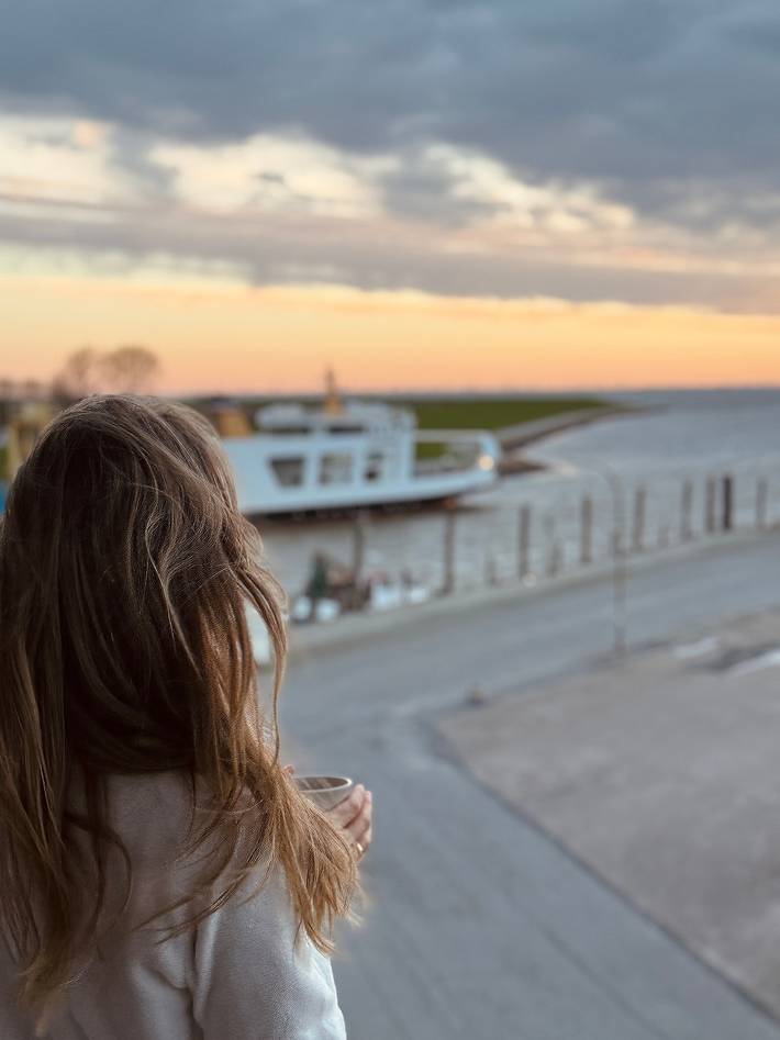 Ferienwohnung für 4 Personen, mit Balkon und Seeblick sowie Ausblick in Pellworm - 2
