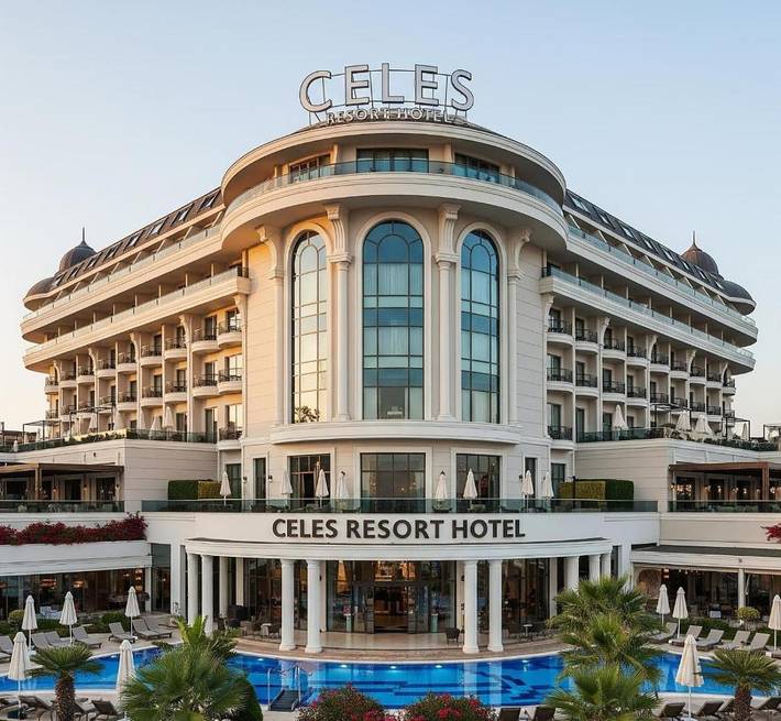 Hotel for 3 personer, børnevenlig i Alanya
