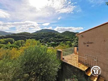 Gîte pour 4 personnes, avec jardin à Vieussan