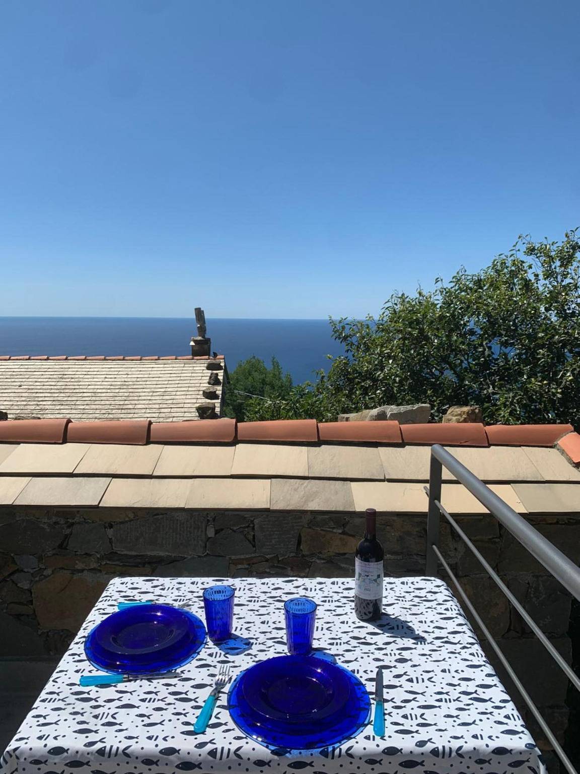 Ganze Wohnung, Apartment 'Vistamare Relax Cinque Terre' mit Meerblick, Wlan und Klimaanlage in Vernazza, Vernazza Gemeinde