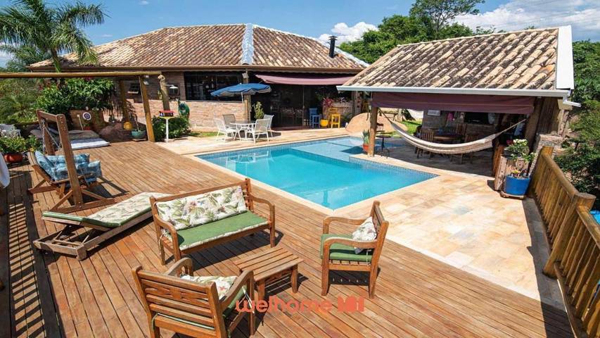 Casas e apartamentos de temporada para 10 pessoas, com jardim e piscina em Itupeva