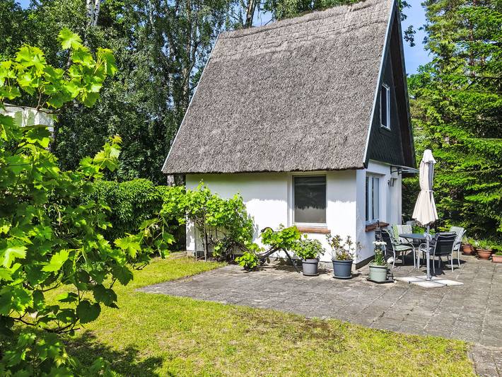 Reetgedecktes Haus in Karlshagen, Usedomer Norden